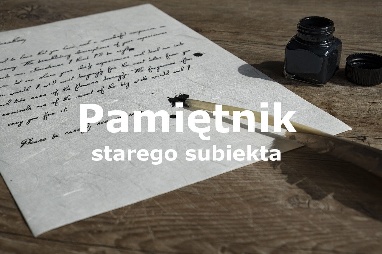 Pamiętnik Starego Subiekta - Streszczenie Pamiętnika Rzeckiego - Klp.pl